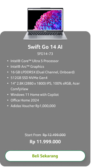 Swift Go 14 AI SFG14-73